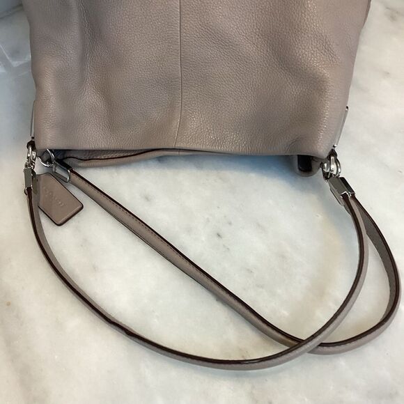 Coach Madison Pebbled Leather Phoebe Shoulder Bag - Picture 10 of 15
